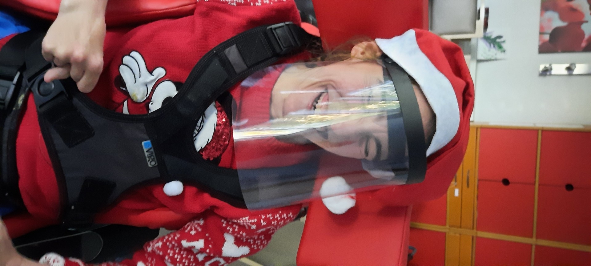 Malgré le masque le rire est champion