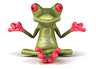 Grenouille souriante